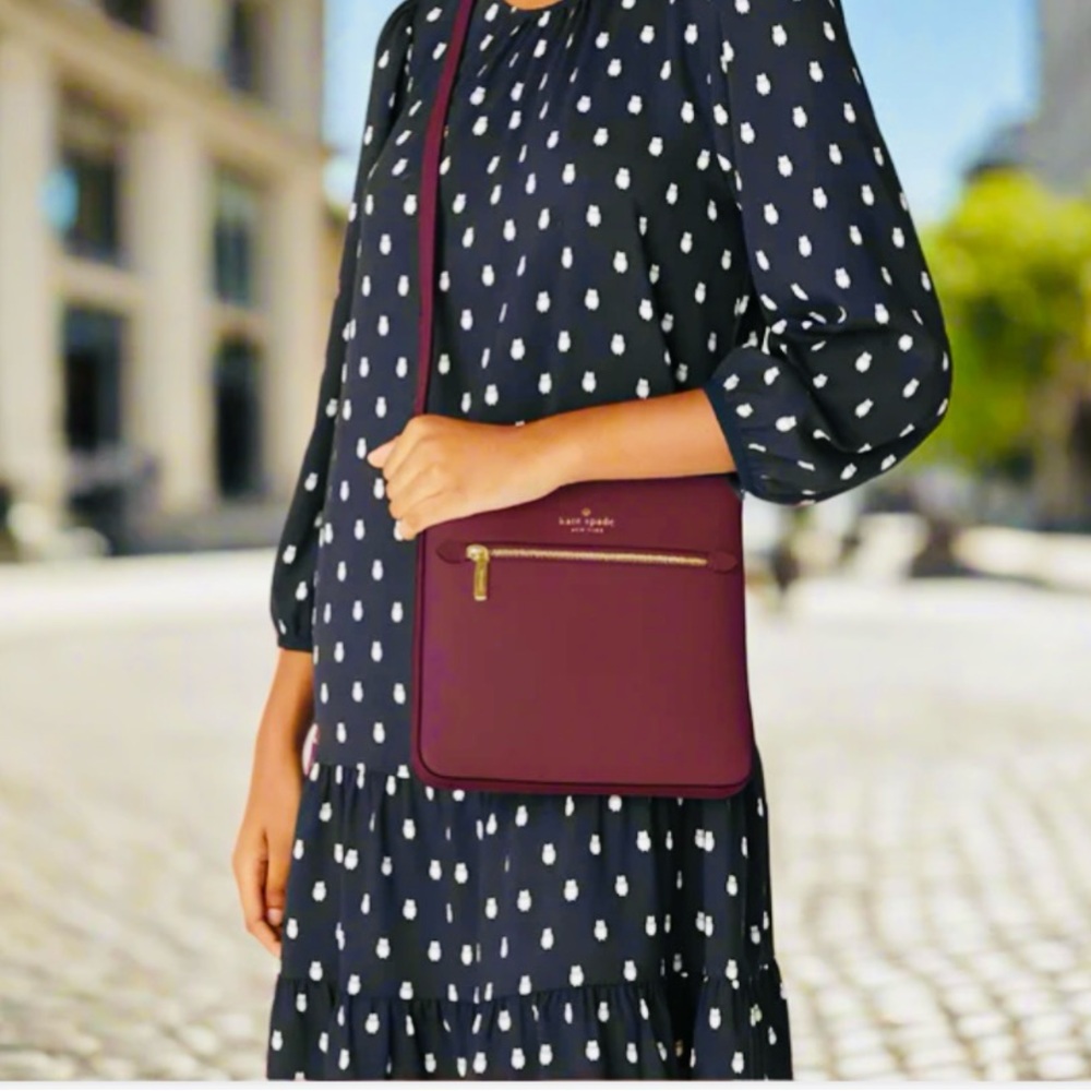 Kate Spade ♠️ Sadie Large Crossbody Bag in Marlon (NWT)